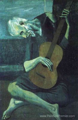 Le vieux guitariste aveugle