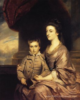 Elizabeth, comtesse de Pembroke et son fils