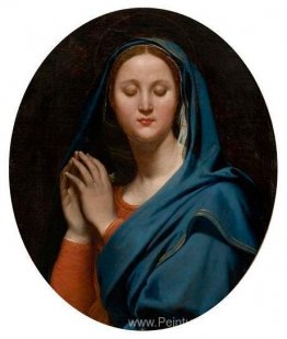 La vierge du voile bleu