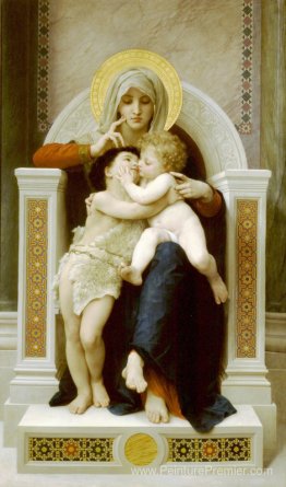 La Vierge, Jésus et Saint Jean baptiste