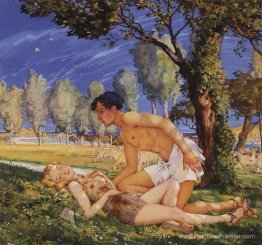 Illustration du roman Daphnis et Chloé 4