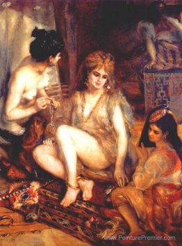 Le harem (les femmes parisiennes s'habillent en Algériens)