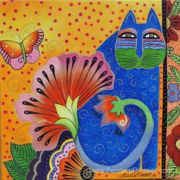 Chats spirituels en fleurs