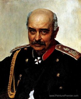 Portrait du général et de l'homme d'État Mikhail Ivanovich Drago