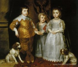 Portrait des trois enfants aînés de Charles I