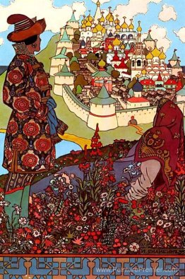 Illustration pour le «conte de fées du tsar du tsar» d'Alexander