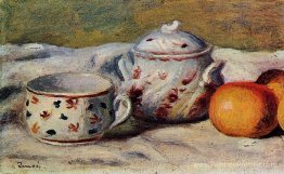 Nature morte avec tasse et bol à sucre