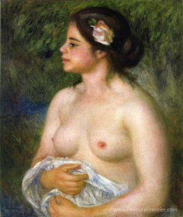 Gabrielle avec une rose (la femme sicilienne)