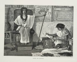 Représentation de la lecture de Joseph au pharaon