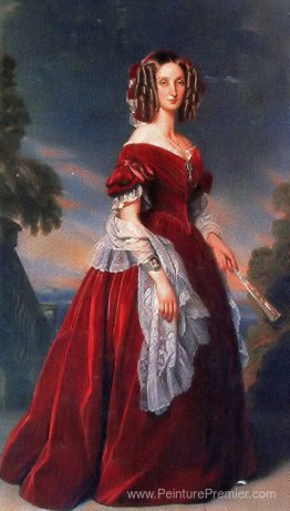 Portrait de Marie Louise, la première reine des Belges