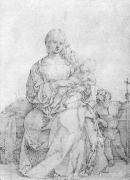 Madonna et enfant avec John le baptiste