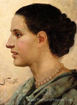 Portrait d'une jeune femme