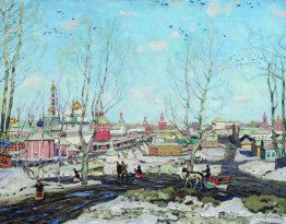 Le monastère de Tittse-Sergiyev au printemps