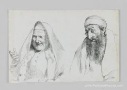 Juif et juive, illustration de «la vie de notre Seigneur Jésus-C