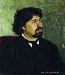 Portrait de l'artiste Vasily Surikov