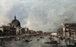 Le Grand Canal avec San Simeone Piccolo et Santa Lucia