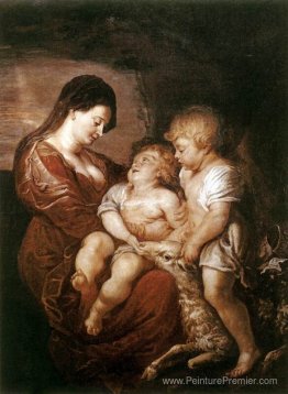 Vierge et enfant avec l'enfant St. John