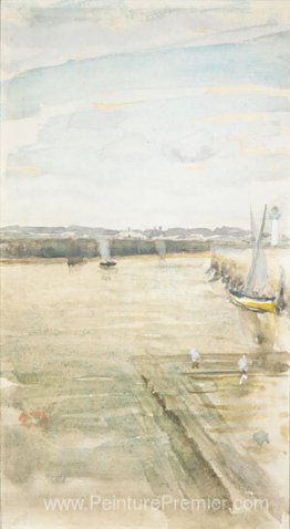 Scène sur le Mersey