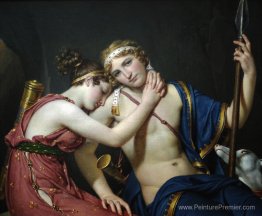 Les adieux de Telemachus et Eucharis