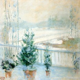 Balcon en hiver