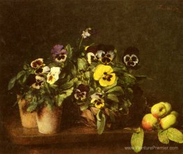 Nature morte avec des pensées