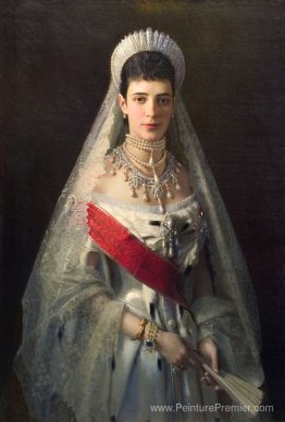 Portrait de Maria Fyodorovna, née la princesse Dagmar du Danemar