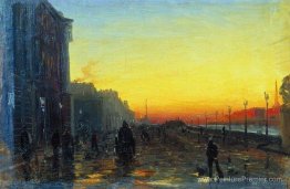 Dawn à Saint-Pétersbourg