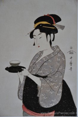 Portrait de Naniwaya Okita