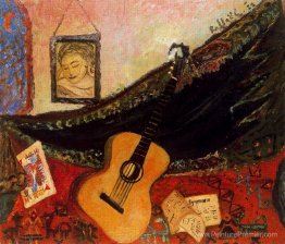 Nature morte avec guitare