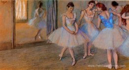 Danseurs dans un studio