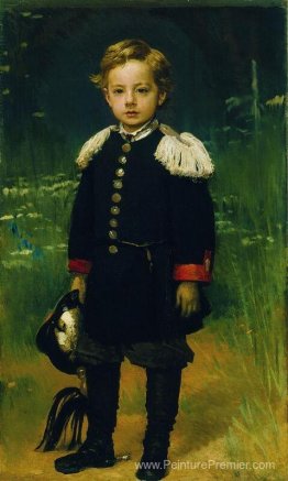 Portrait de Sergei Kramskoy, fils de l'artiste