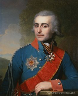 Portrait du comte d'adjudant général Pyotr Tolstoy