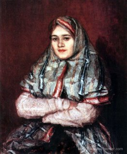 Townwoman. Portrait d'Alexandra I. Yemelyanova née Schrader