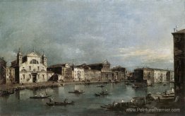 Le Grand Canal avec Santa Lucia et les Scalzi