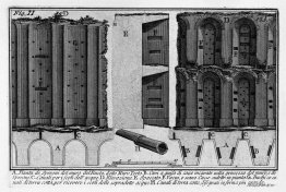 Les antiquités romaines, t. 1, planche XI. Mur aurélien: Muro To