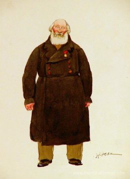 Croquis du costume de théâtre