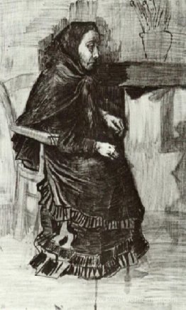 Femme dans une robe sombre (la mère de Sien)