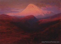 Elbrus le soir