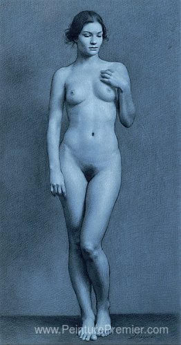 Femme debout nue