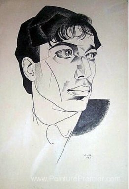 Portrait du poète Boris Pasternak