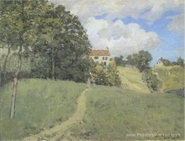 Paysage avec des maisons