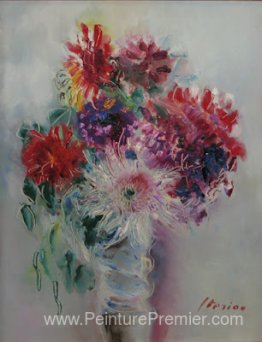 Vase avec des fleurs