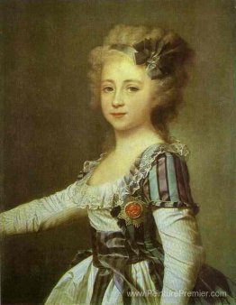 Portrait de la grande duchesse Elena Pavlovna quand il était enf