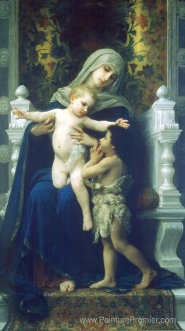 La Vierge, Jésus et Saint Jean baptiste