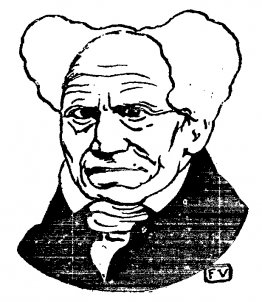 Le philosophe allemand Arthur Schopenhauer