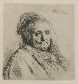 Buste d'une vieille femme, la mère de Rembrandt