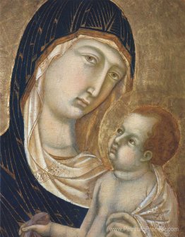 Madonna et enfant (fragment)