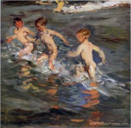 Enfants à la plage