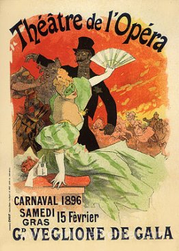 Thétre de l'Opéra, Carnaval 1896, Grand Veglione de Gala