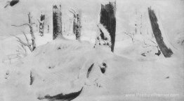 Forêt sous la neige